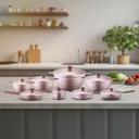 طقم حلل ارشيا دايموند 16 قطعة - ARSHIA HIGH COPY