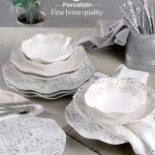 طقم عشاء 24 قطعه بورسيلين Gigilli