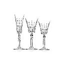 طقم كاسات مارلين 18 قطعة شفاف متعدد الاحجام-RCR