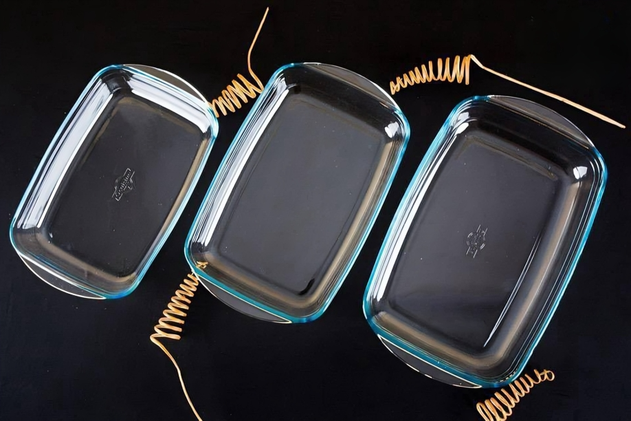 طقم طواجن بيركس 3قطعة مستطيل BO