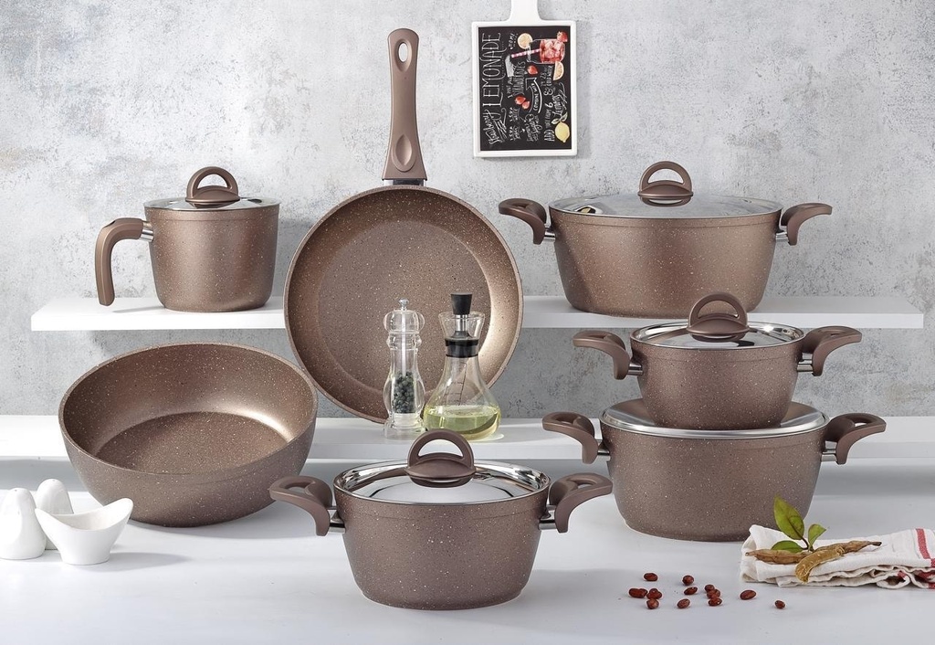 طقم حلل  جرانيت 12 قطعة دوربينا