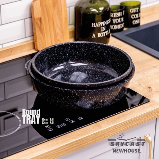 طقم صواني فرن جرانيت 2 قطعة سكاي كاست مقاس 32/30