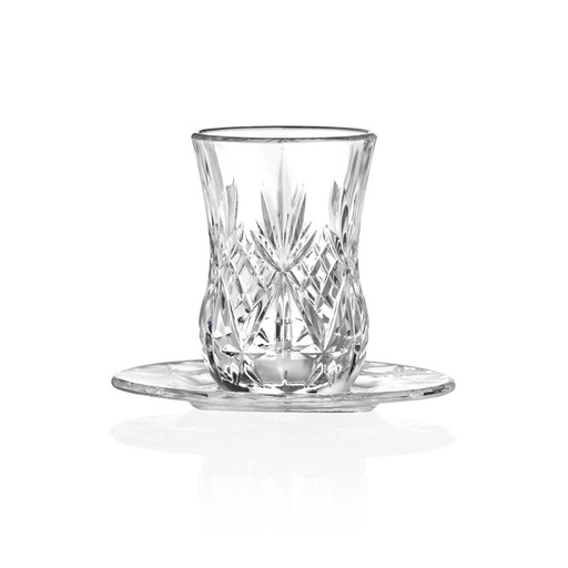 RCR طقم استكانة بالطبق 12قطع 